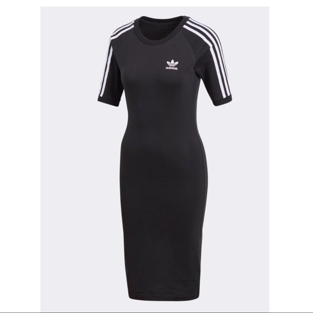 Adidas tree striped dress size xs